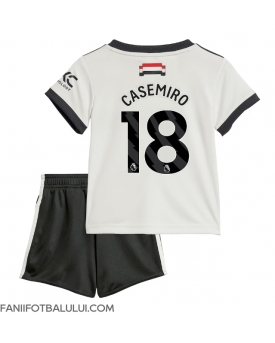 Manchester United Casemiro #18 Echipament de Fotbal Replică 2024-25 Copii Treilea (+ Șorturi)